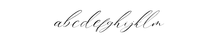 Monttary-Regular Font LOWERCASE