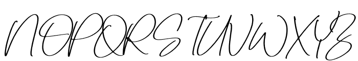 Montterule Italic Font UPPERCASE
