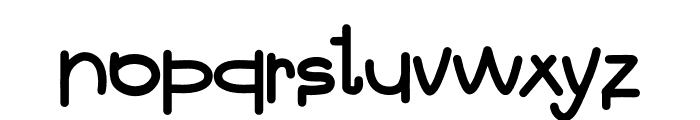 MoodyCamp Font LOWERCASE