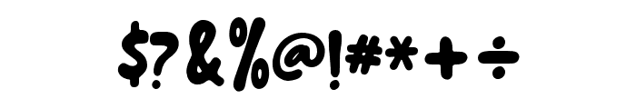 Moomello Regular Font OTHER CHARS