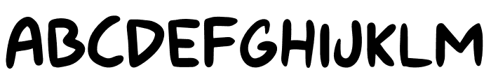 Moomin Font LOWERCASE