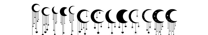 Moon Enchant Font UPPERCASE