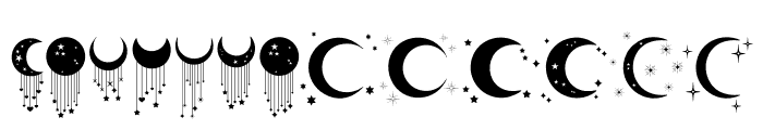 Moon Enchant Font UPPERCASE