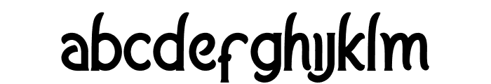 MoonLook Font LOWERCASE