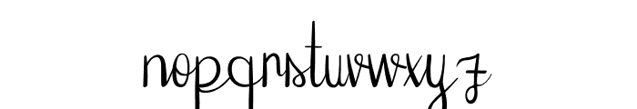 MoonStory Font LOWERCASE