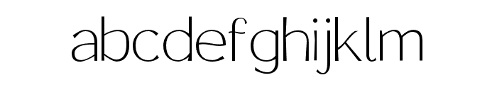 Moonbeams Regular Font LOWERCASE