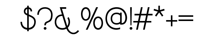 Mooneer-Regular Font OTHER CHARS