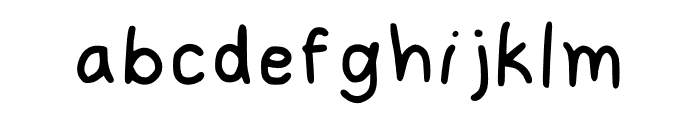 Moonlight Ai Regular Font LOWERCASE