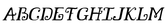 Moonlight Magic Italic Font LOWERCASE