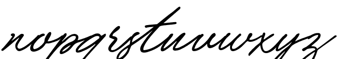 MoonlithFebruary-Script Font LOWERCASE
