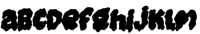 Moonraze-Extrude Font LOWERCASE