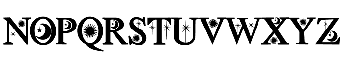 Moonseer Font UPPERCASE