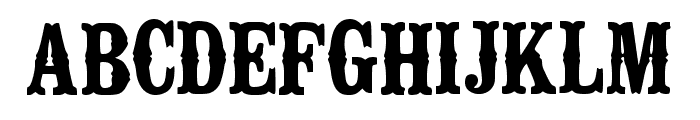 Moonshine Caps Regular Font UPPERCASE