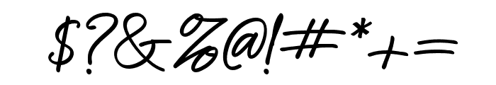 Moonsilk Regular Font OTHER CHARS