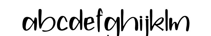 Moonstera Font LOWERCASE