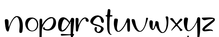 Moonstera Font LOWERCASE