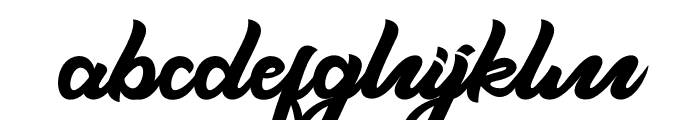 Moonthy Font LOWERCASE