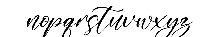Moontila Italic Font LOWERCASE