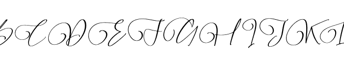 Moonttima Goldfesta Italic Font UPPERCASE