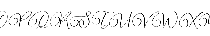 Moonttima Goldfesta Italic Font UPPERCASE