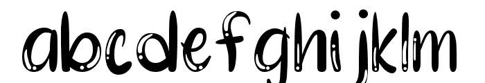 Mootchie Font LOWERCASE