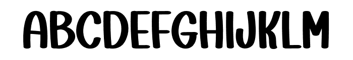 Mooving Boldyng Font UPPERCASE