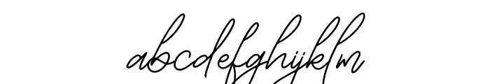 Mophelian Friendley Font LOWERCASE