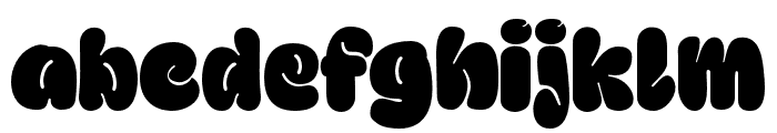 Morage-Regular Font LOWERCASE