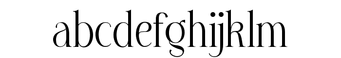 Morchis Font LOWERCASE