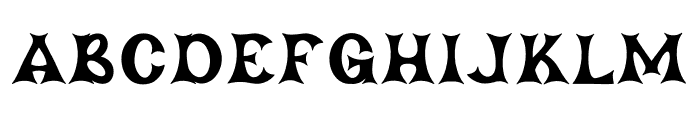 Mordant Font UPPERCASE