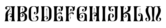 Mordentic-Regular Font LOWERCASE