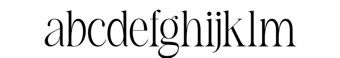 More Bright Font LOWERCASE