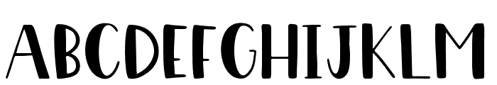 MoreCake Regular Font LOWERCASE