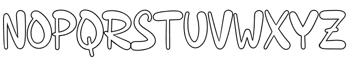 Moreli Display Outline Font UPPERCASE