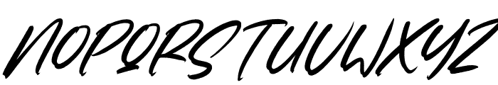 Morelish Bugant Italic Font LOWERCASE