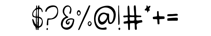 Moreya-Regular Font OTHER CHARS