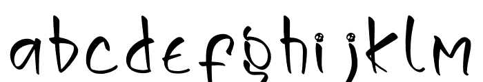 Morfiet Font LOWERCASE