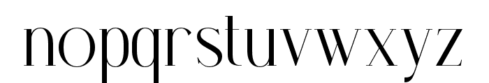 Morgana Typeface Regular Font LOWERCASE