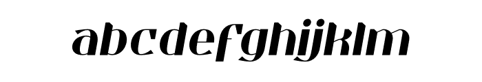 Morgantown Italic Font LOWERCASE