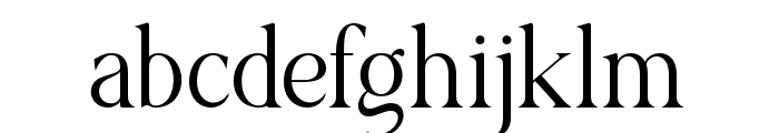 Morgena-Medium Font LOWERCASE