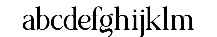 Morgena Semi Bold Font LOWERCASE