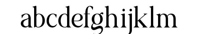 Morgena-SemiBold Font LOWERCASE