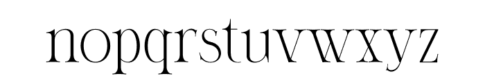 Morgina Font LOWERCASE