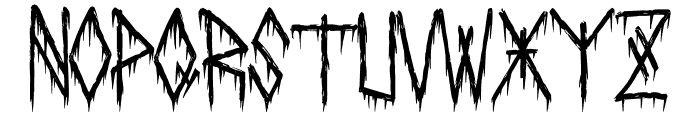 Morguem   vanguard Black Metal Font Font UPPERCASE