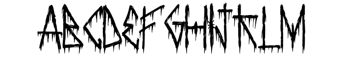 Morguem   vanguard Black Metal Font Font LOWERCASE