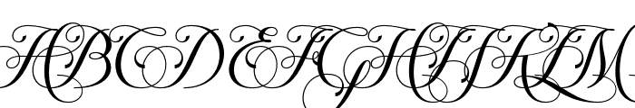 MoriHarmony-Regular Font UPPERCASE