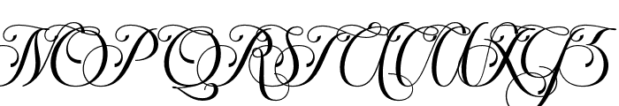 MoriHarmony-Regular Font UPPERCASE