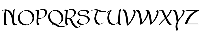 Moria Celtic Regular Font UPPERCASE
