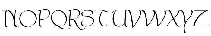Moria Celtic Thin Font UPPERCASE