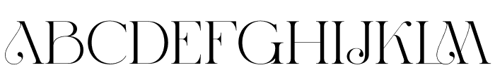 Morina Font UPPERCASE